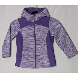 FREE COUNTRY Girls purple white all weather jacket size 5/6